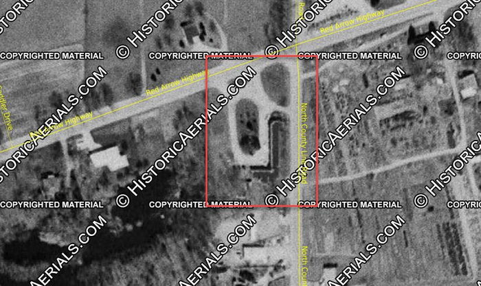 Buena Vista Motel - 1969 Aerial (newer photo)
